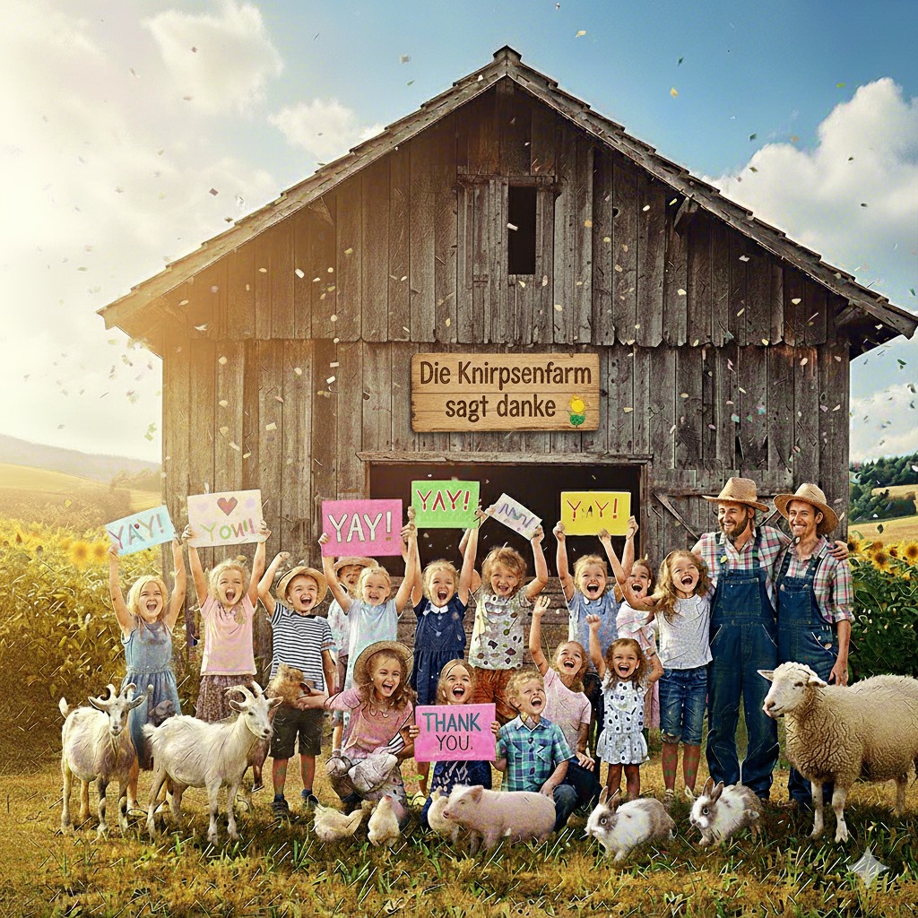 Rettung der Knirpsenfarm 2025